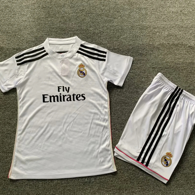 Retro 1415 Real Madrid RONALDO BALE Kids kit Classic Jersey
