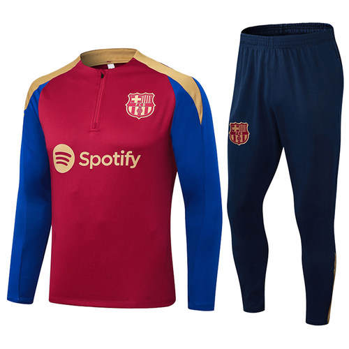 Soccer Jacket Barcelona Training Wear Soccer Jersey