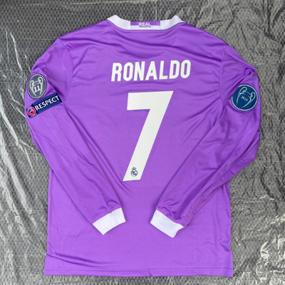 Real Madrid long16 17 Retro Ronaldo jersey Football clothes