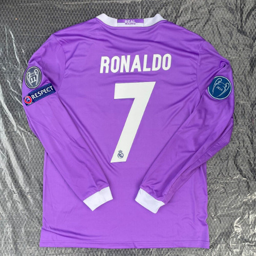 Real Madrid long16 17 Retro Ronaldo jersey Football clothes