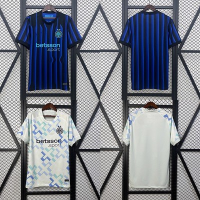 2025/26 Inter Milan home and away jerseys