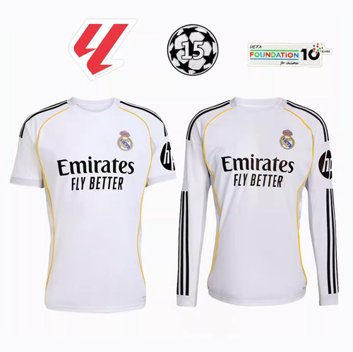 2025/26 Real Madrid home away MBAPPE VINI JR jersey