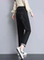 ELASTIC WAIST JEANS WOMENS WINTER NEW LOOSE HIGH-WAISTED SLIM SPRING AND AUTUMN HARLAN SMALL FOOT RADISH PANTS CASUAL
