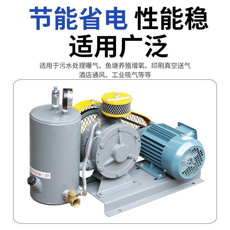 HC节能低噪音强力回转式鼓风机划片回旋风机污水曝气搅拌三相380v