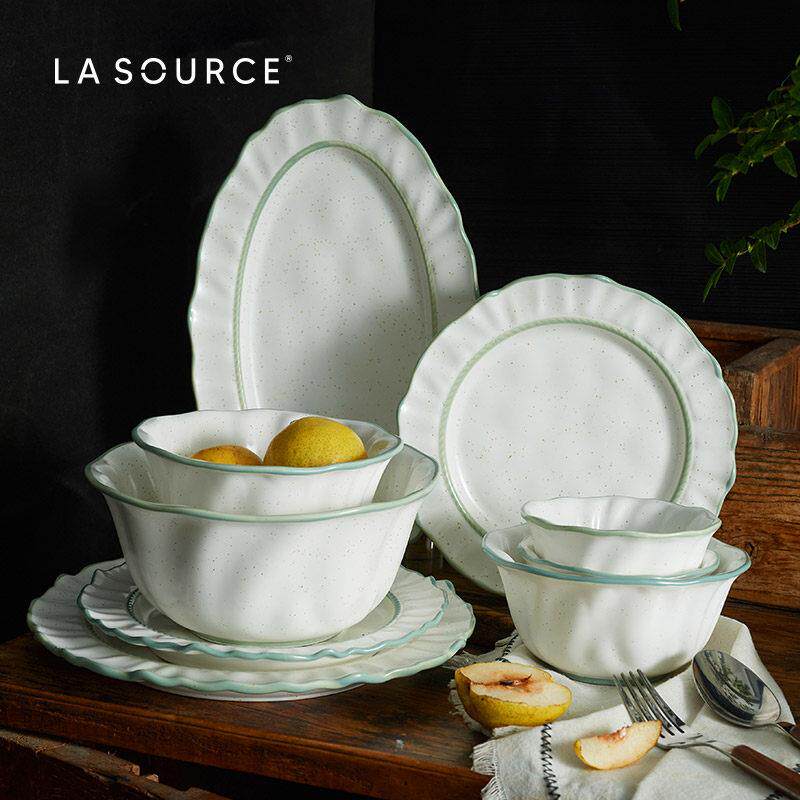 梨想乔迁新居餐具套装 创意碗筷套装组合家用碟子碗北欧ins风碗盘