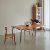 山念木作 Z桌 黑胡桃木客厅大长书桌工作台全实木办公桌餐桌