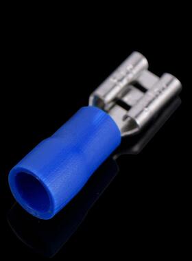 FDD2-187冷压接线端子 内径4.8母插簧式预绝缘端子 1000祇