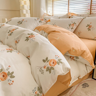 夏季 小碎花全棉纯棉被套单件150x200x230被罩学生宿舍单双人被单