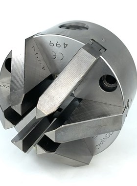 台湾千岛六爪手动卡盘CHANDOX手动自定心夹头AS-06 AS-04