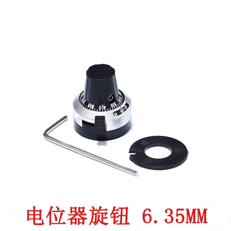 精密多圈绕线电位器3590S-2-103L 502L 104L 1K5K10K100K刻度旋钮