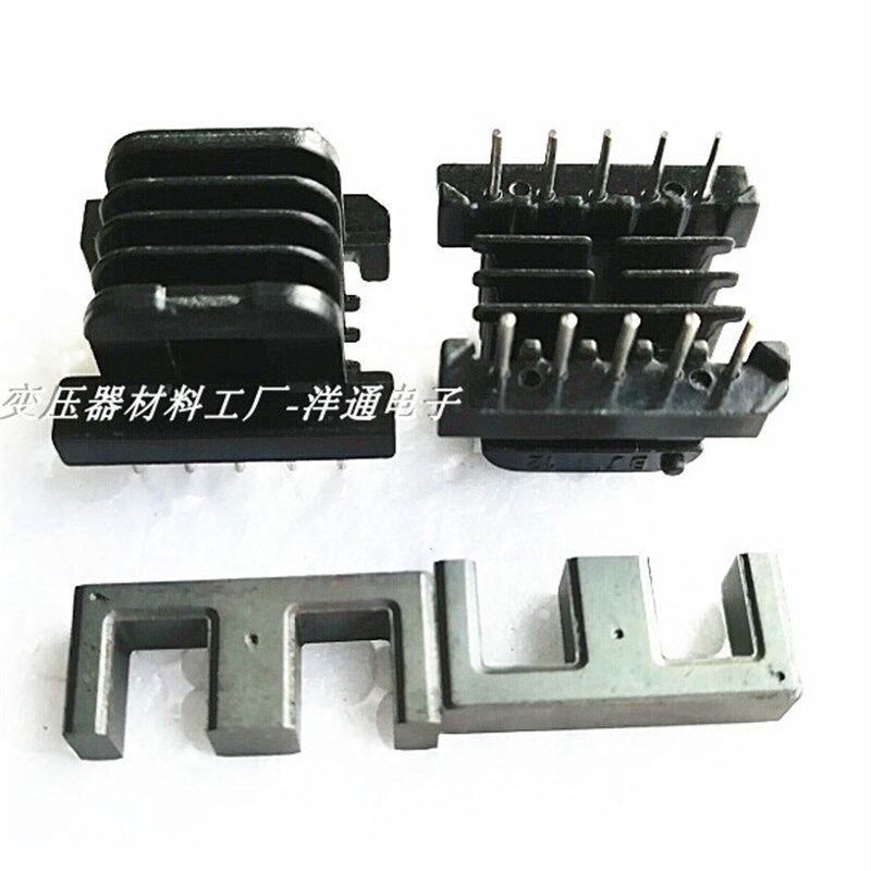 EE19 电源骨架高频变压器骨架+磁芯4槽5+5   10套一包