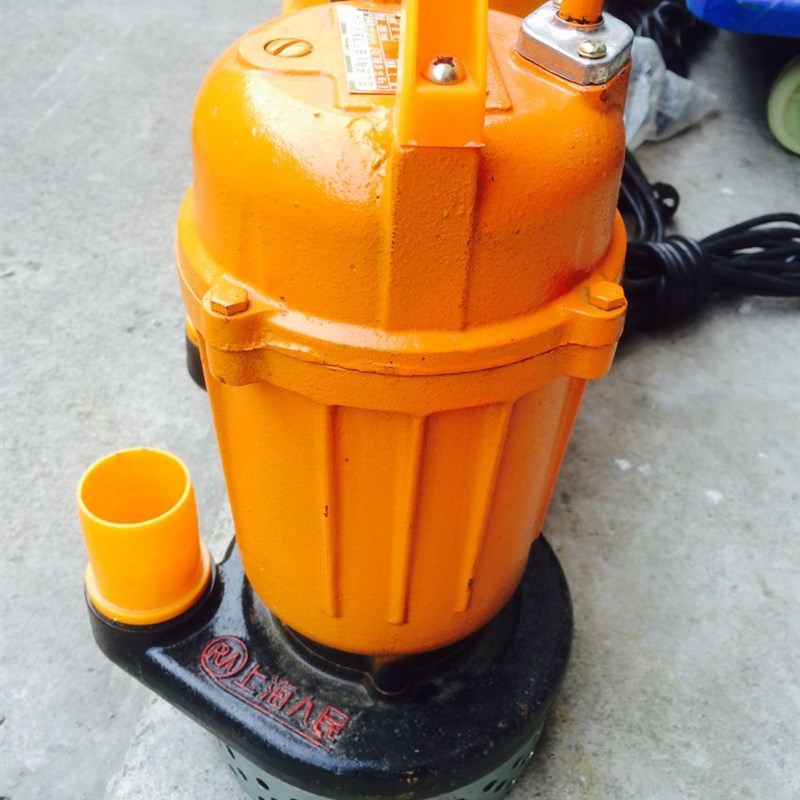 上海人民750W化粪池污水泵鱼塘380V220KV家用潜水泵无堵塞排污包