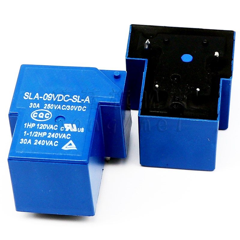 家电继电器SLA-05V 09V 12V 24V 48VDC-SL-A-C T90 30A 4脚5脚6脚