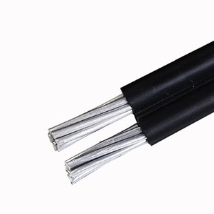 平行集束导线JKLYJr农网改造入户线二芯三芯并排防老化国标架空线