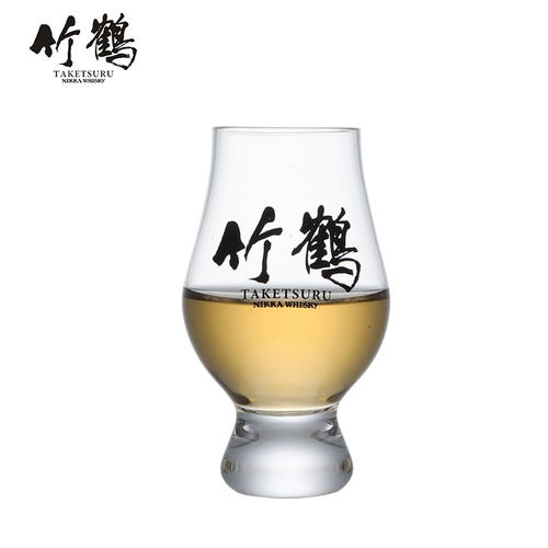 竹鹤威士忌酒杯中古日式水晶玻璃