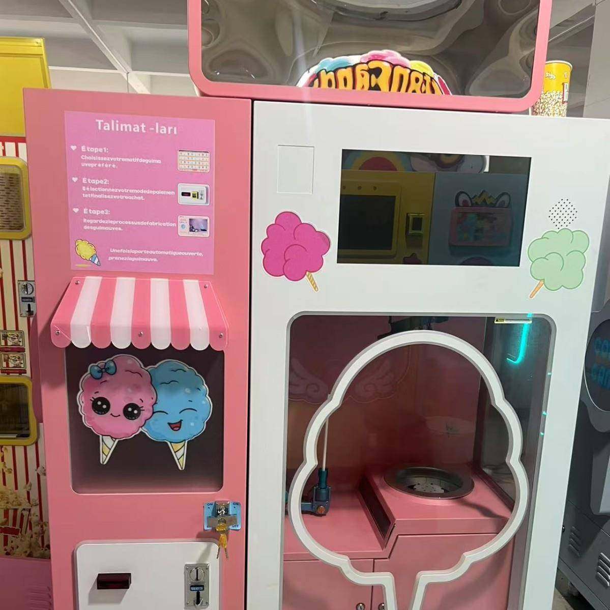 全自动棉花糖机家用小型棉花糖机器电动全自动花式迷你棉花糖