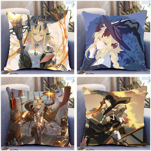 焰影苇草周边双面抱枕明日方舟同款照片二次元生日礼物DIY可定制
