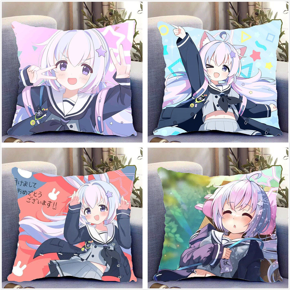 宇泽玲纱蔚蓝档案周边双面抱枕带枕芯同款宿舍二次元定制DIY礼物