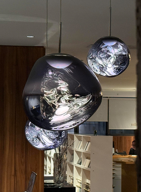 琉光熔岩吊灯Tom Dixom Melt别墅复式楼梯间设计师款客厅餐厅灯具