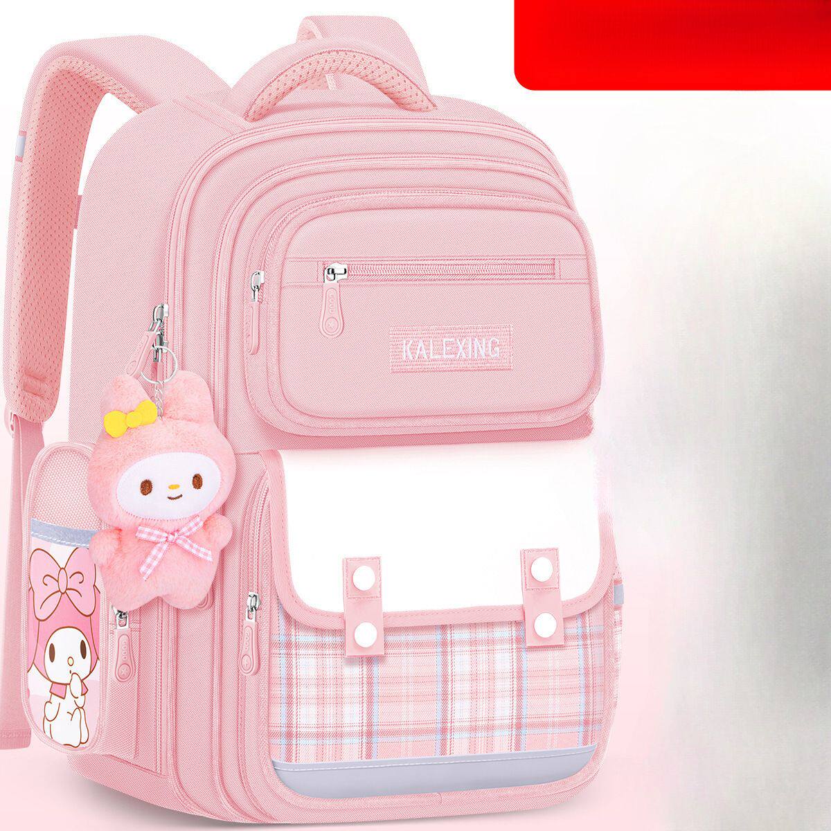 2025新款小学生儿童书包三到六女孩大容量一年级女童减负护脊