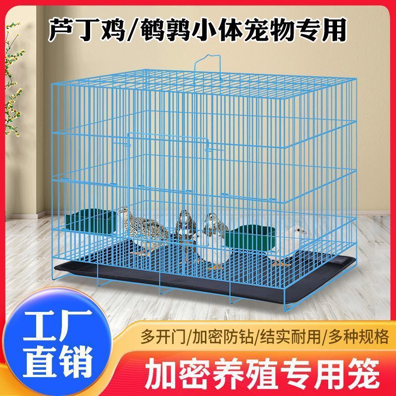铁笼子鸽子笼绣眼笼铁艺八哥养殖笼家用鸟笼繁殖笼豪华鹦鹉笼新品