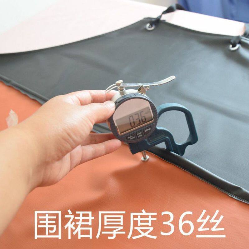 防水围裙耐酸碱工业围腰厨房酒店防油围兜长饭单PVC