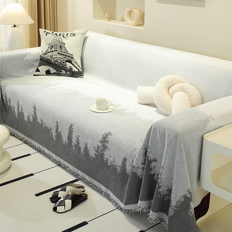 沙发盖布巾ins风北欧毯盖巾全包套罩四季通用沙发垫