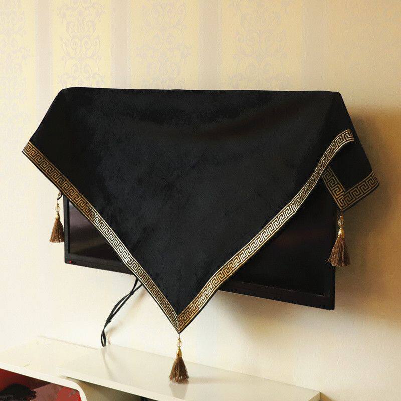 电视机小盖布 小盖巾防尘罩布艺电冰箱 桌布茶几微波炉餐布床头柜