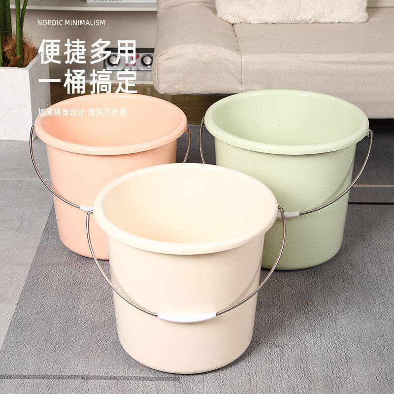 圆桶储手提小水桶家用大号洗车加厚塑料桶子桶洗衣