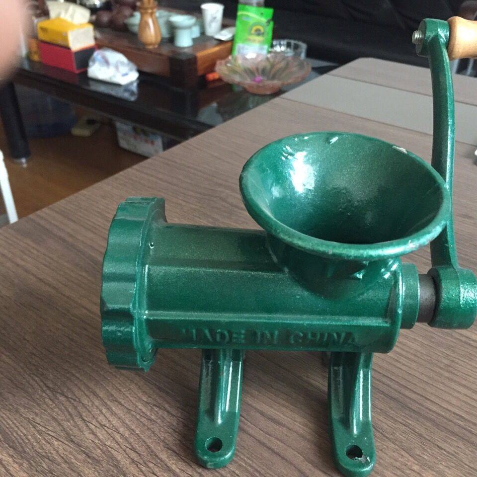家用手摇铸铁绞磨机手动磨粉机小型粉碎机磨面机绞肉机研磨器