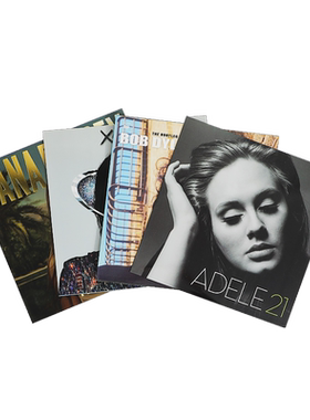 现代黑胶唱片仿真客厅饰品摆件