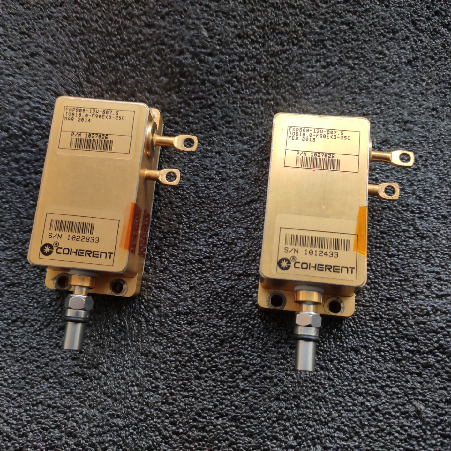 12W波长808nm激光器，coherent光纤耦合激光器16.5安供电