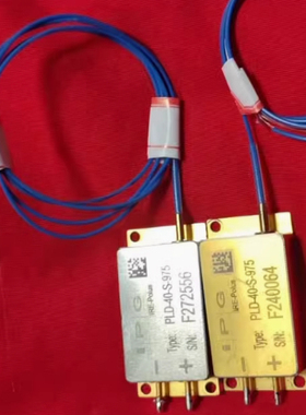 【二手】IPG40w泵浦源供电5V10A波长974nm不可见光16A必烧