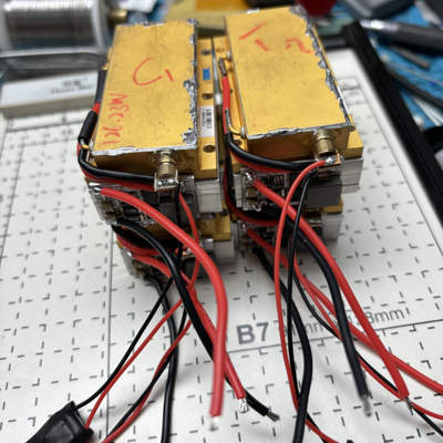 激光器130瓦泵浦源红光同轴散热片恒流驱动板高温保护+点动开关