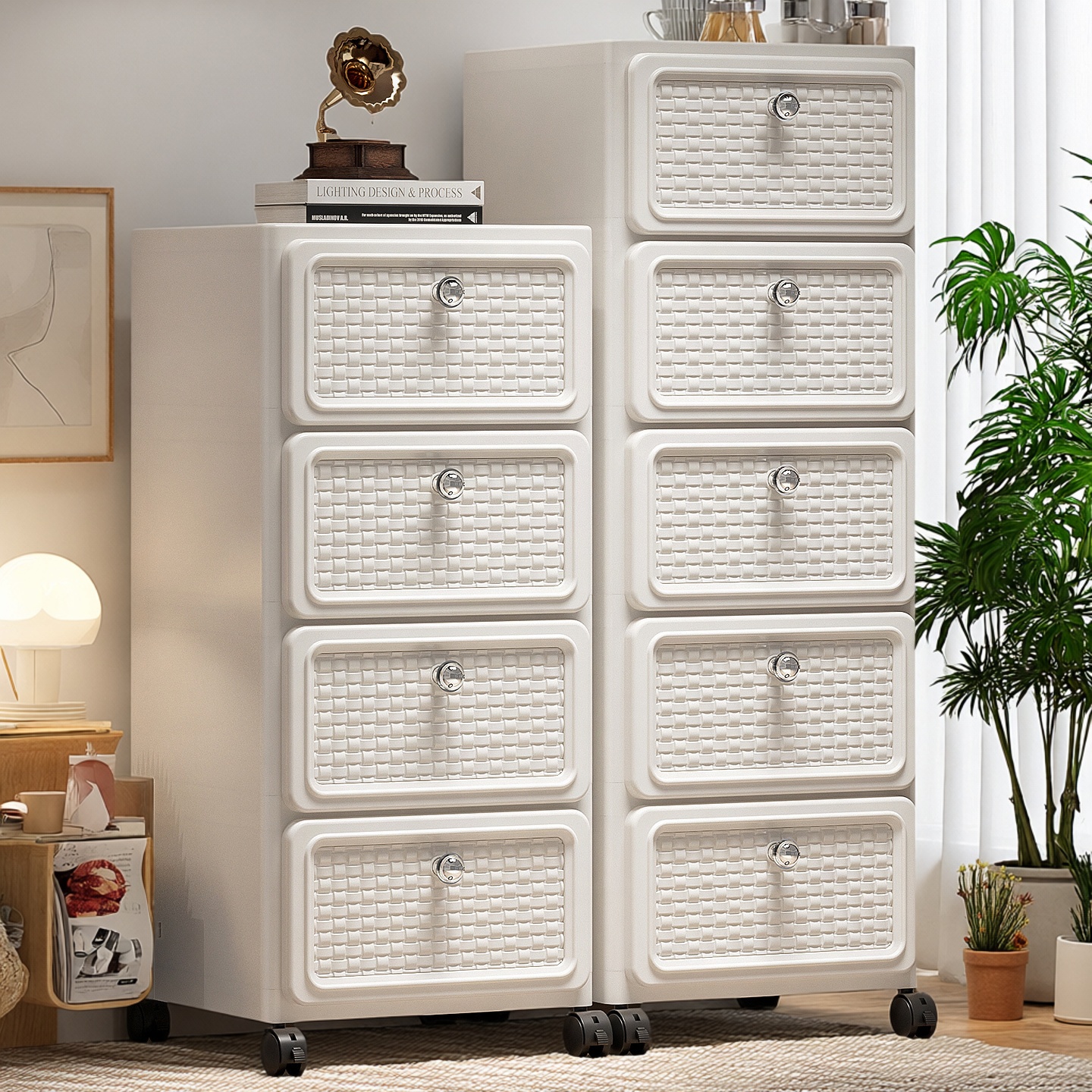 【环保无异味】移动抽屉式收纳柜