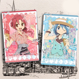 魔法少女小圆冰淇淋美树沙耶香佐仓杏子流麻流沙亚克力立牌谷周边