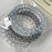 ins透明电话线女小众发绳高颜值发高级感可爱大弹力皮筋电话圈