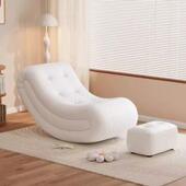 躺椅孕妇专用懒人沙发可躺可睡单人沙发椅客厅阳台休闲椅卧室摇摇