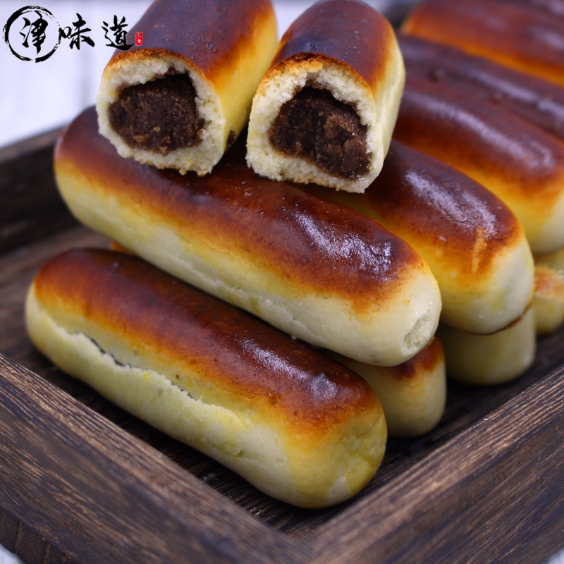 正宗天津特产红豆沙棒栗子玛手工传统老式糕点点心网红零食小吃