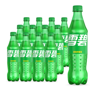 24瓶装 12瓶 整箱碳酸饮料 6瓶 可口可乐出品雪碧柠檬味汽水500ml