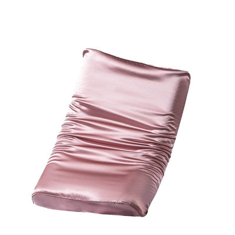 25姆米真丝乳胶枕套双面100%桑蚕丝记忆枕芯套波浪高低枕40x60cm,床上用品,枕套,淘宝优惠券,粉丝福利购,淘宝优惠卷