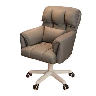 电脑椅子加厚靠背家用舒适久坐办公座椅卧室化妆椅书桌可升降转椅