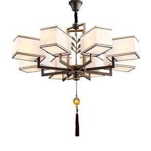 新中式吊灯客厅灯古典禅意大气风餐厅灯茶楼酒楼包间仿古灯具