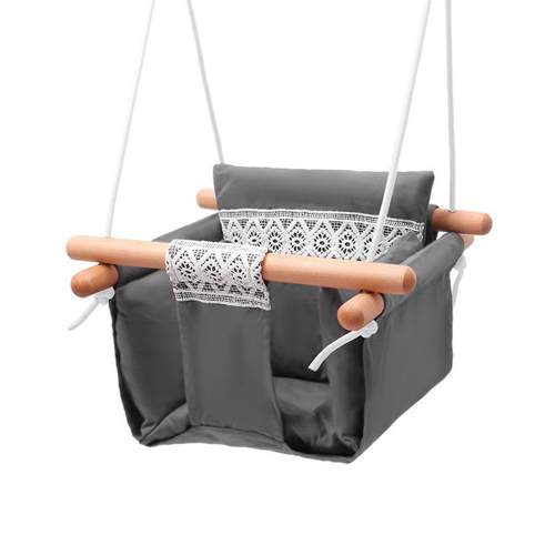 红房子室内户外休闲吊椅儿童宝宝秋千布兜婴幼儿秋千