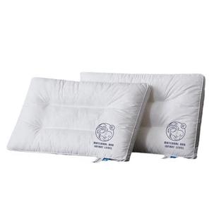 新款全棉面料纳米PE软管枕头家用护颈椎回弹TPE软管填充枕头