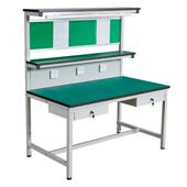 厂家直销工厂装 配检验手机维修工作台流水线车间防静电工作台带灯