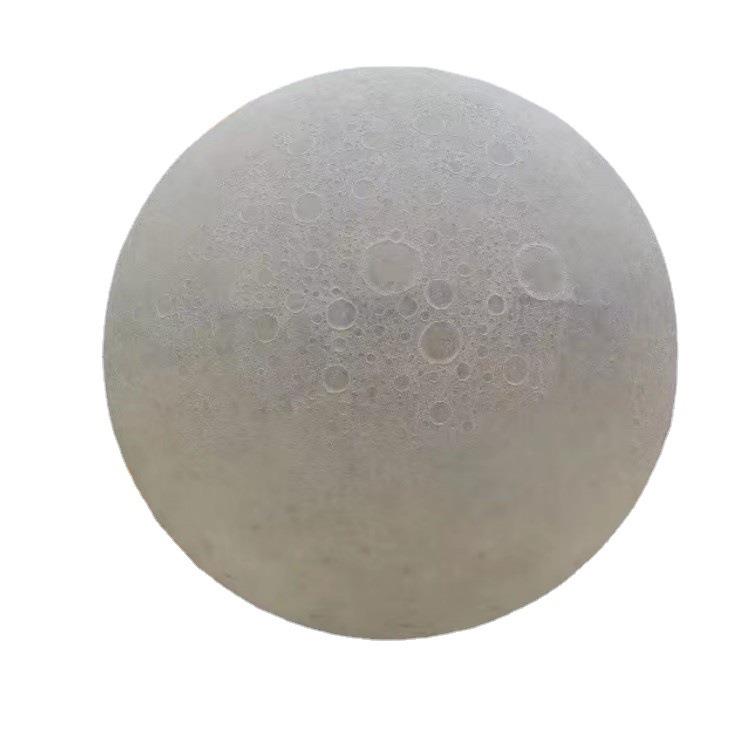 大型发光月亮灯玻璃钢发光月球十二星球景观灯金星月亮灯尺寸可改