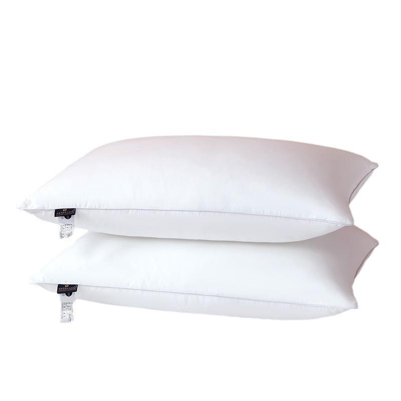 五星级酒店纯棉枕芯宾馆民旅宿全棉丝医院学校公寓高店弹羽GNE绒