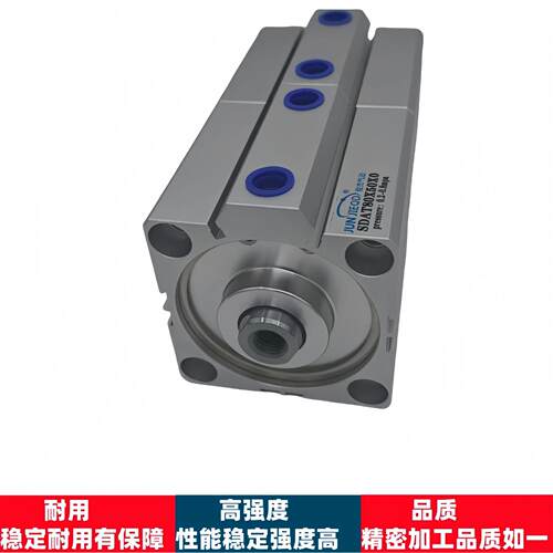 SDAT20/63倍力气缸双节行程加大推力增压气缸多位置气缸薄形气缸