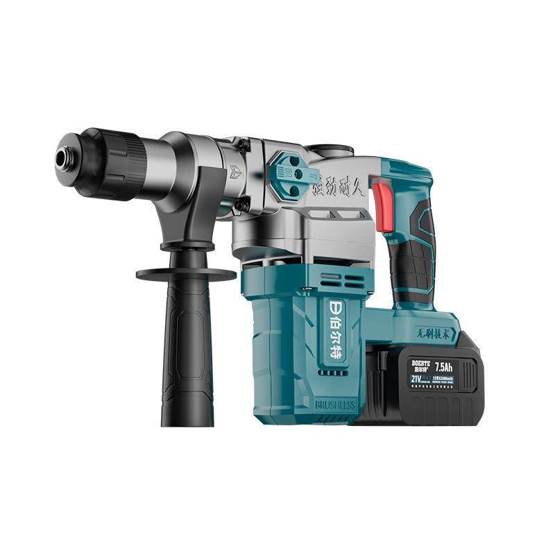 无刷锂电重锤充电牧田款电锤电镐两用混凝土大功率冲击钻,五金/工具,电锤,淘宝优惠券,粉丝福利购,淘宝优惠卷